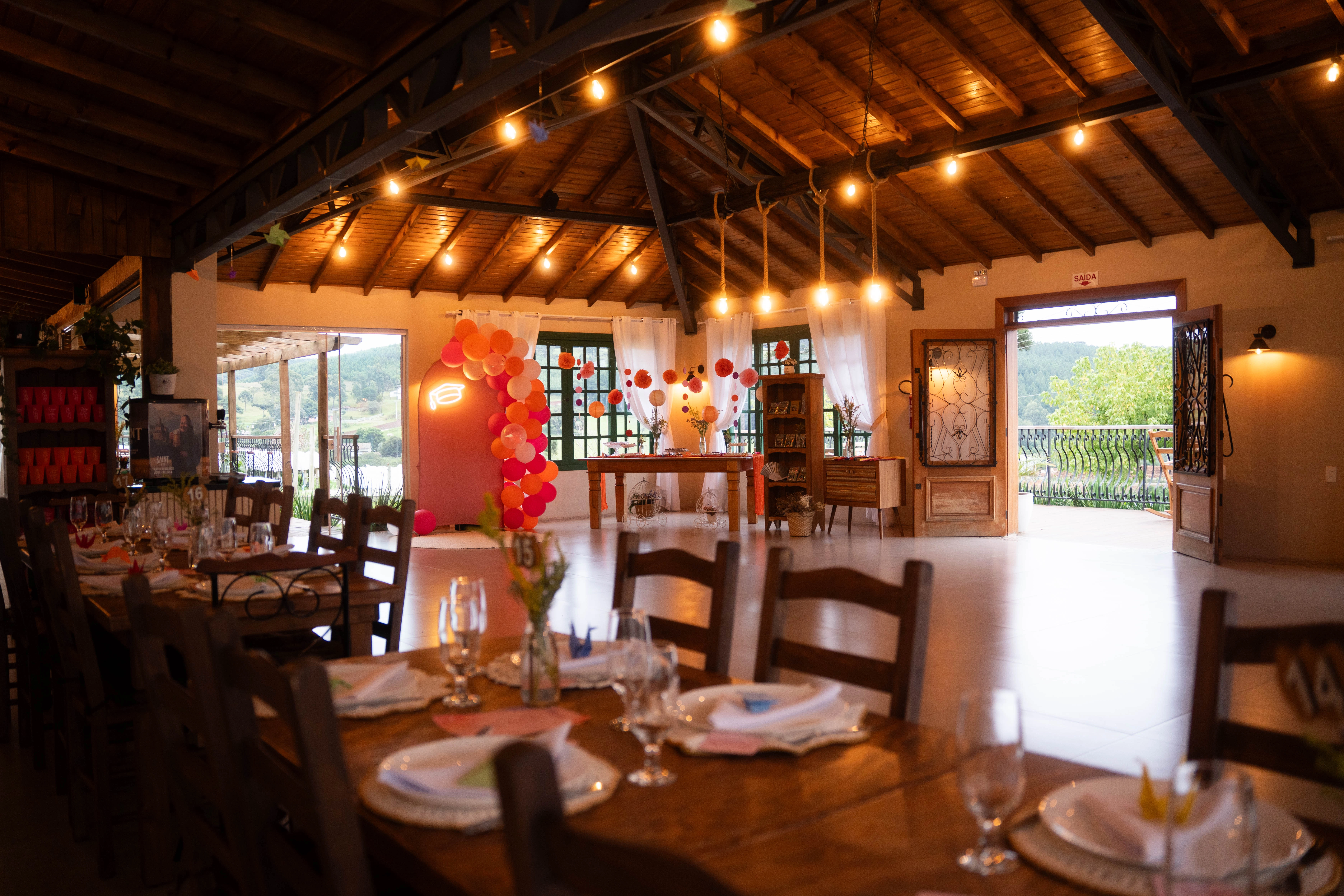 Espaço da Casa França em Marombas, SC