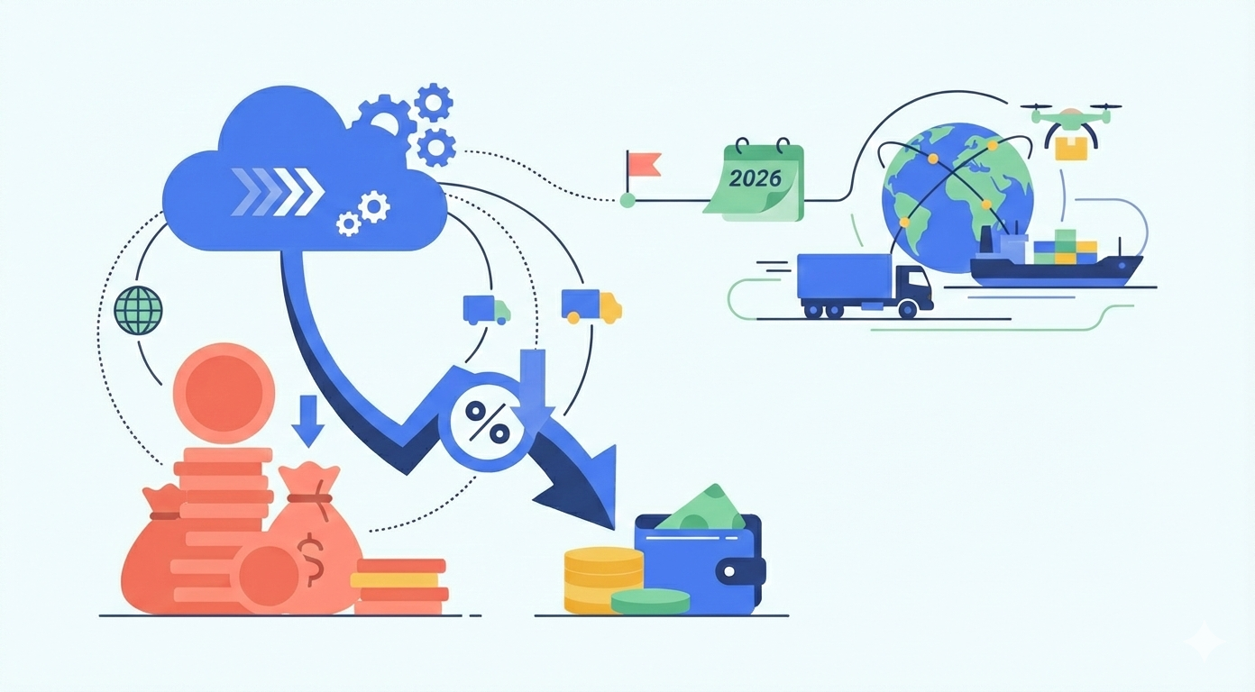 2026 TMS 도입: SaaS로 TCO 80% 절감 비법