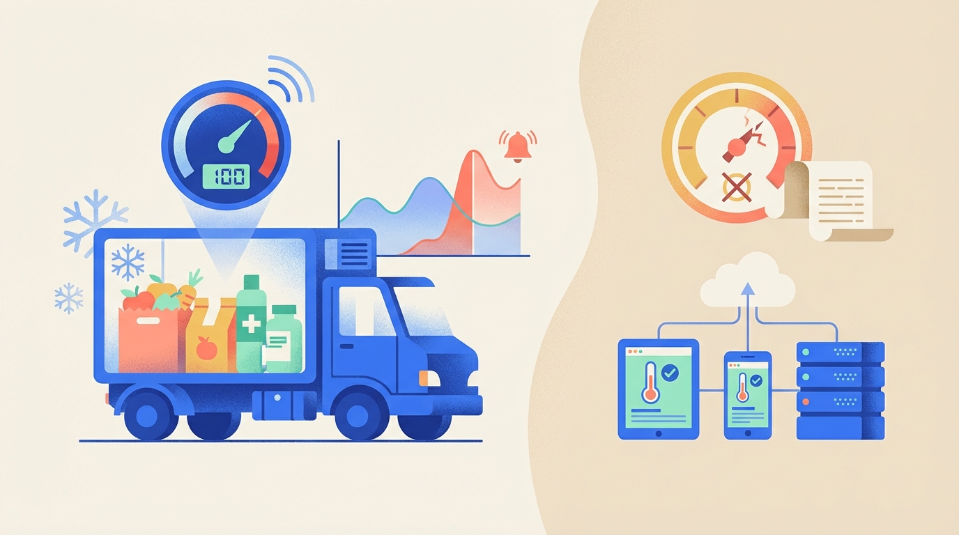 콜드체인, 왜 실시간 온도 관제가 필수일까? (타코미터 한계)