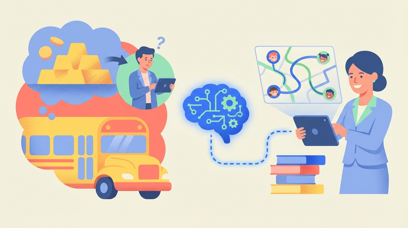 "통학 차량 한 대당 6천만 원"… 교육청의 운영 고민, AI 컨설팅으로 해결한 방법은?