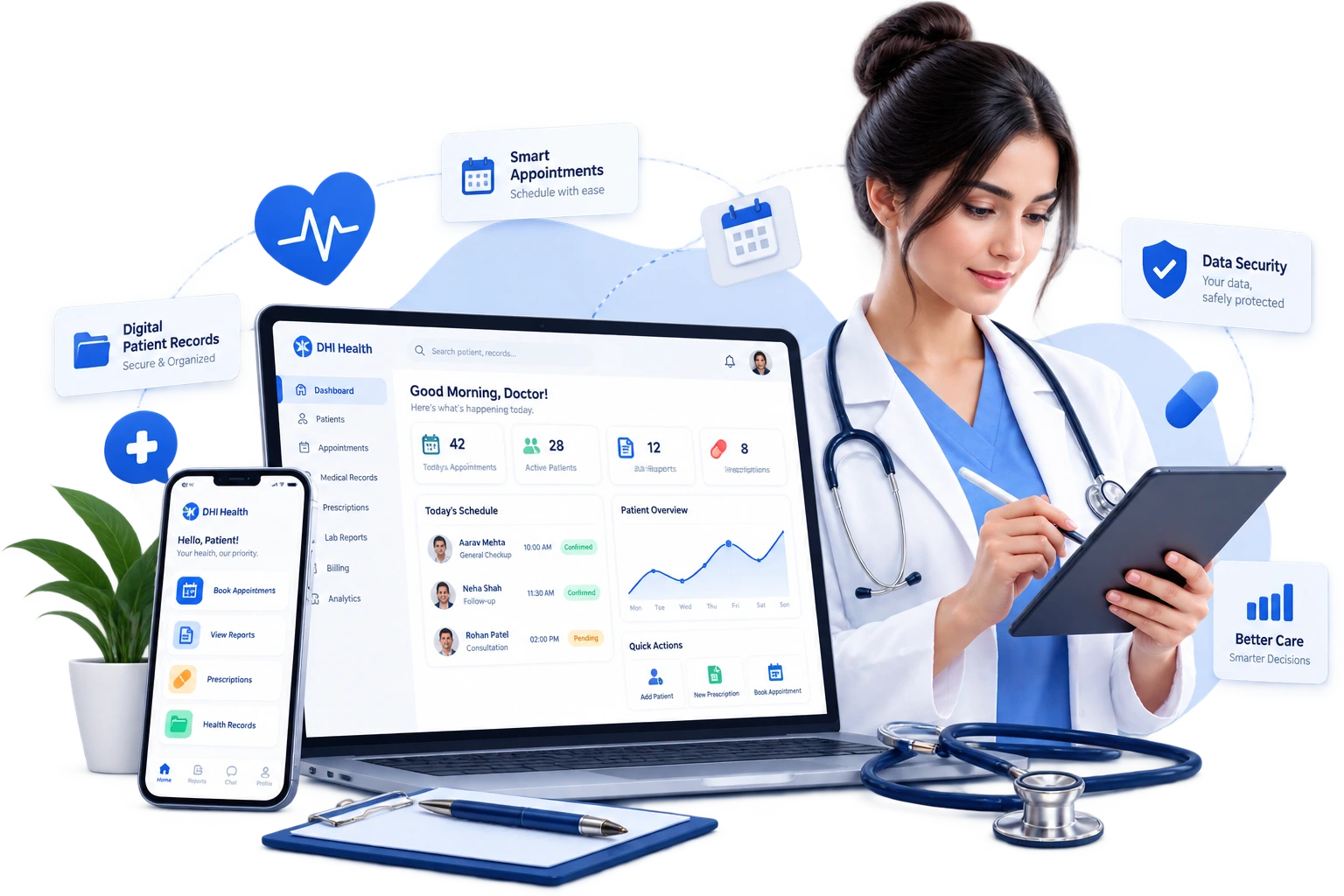DhiHealth Platform