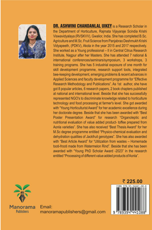 Dr. Ashwini Chandanlal Uikey's Jackfruit Research Work image no. 2