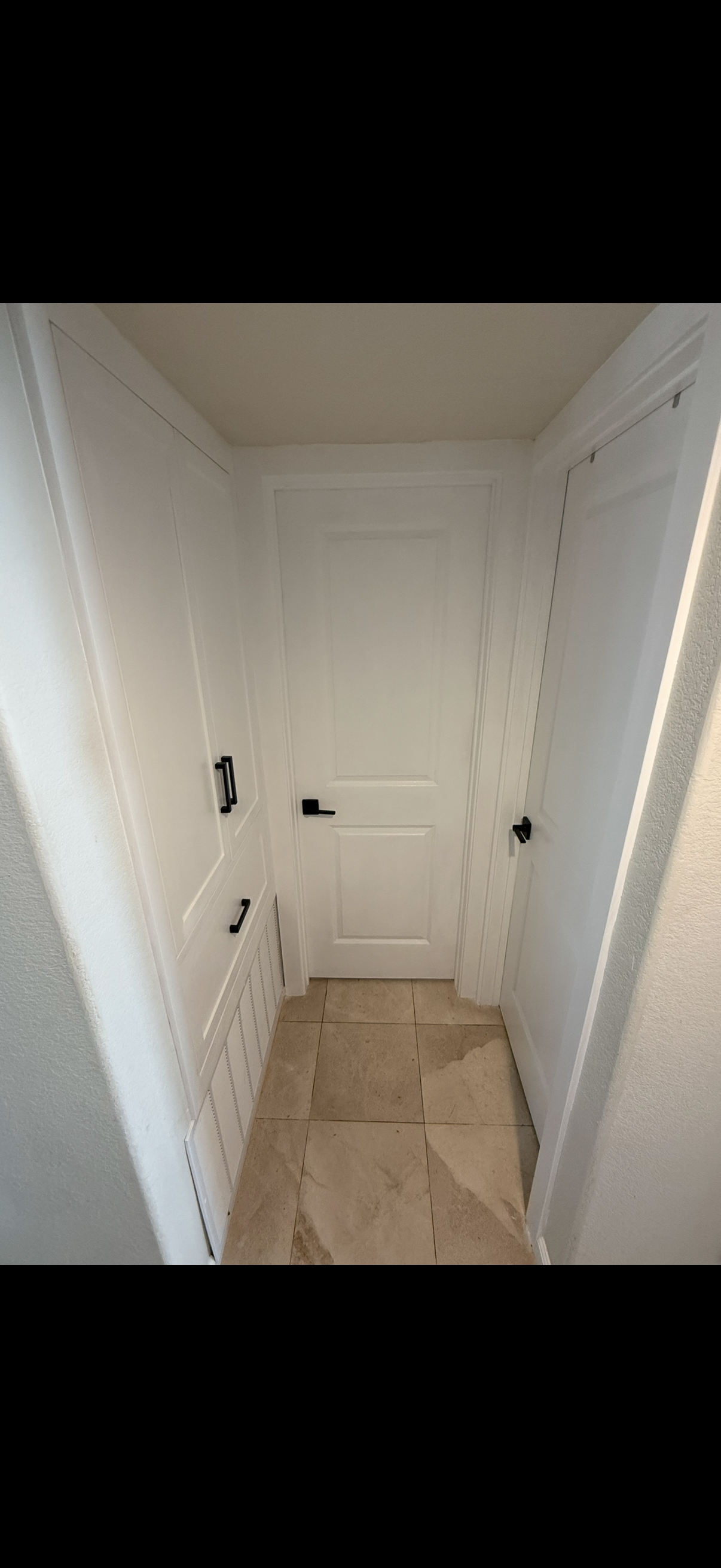 Shaker-style interior door and casing installation