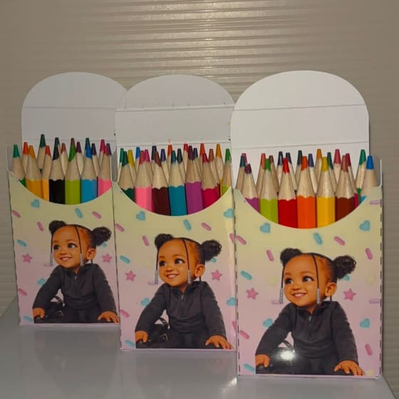 Gepersonaliseerde potloodbakjes