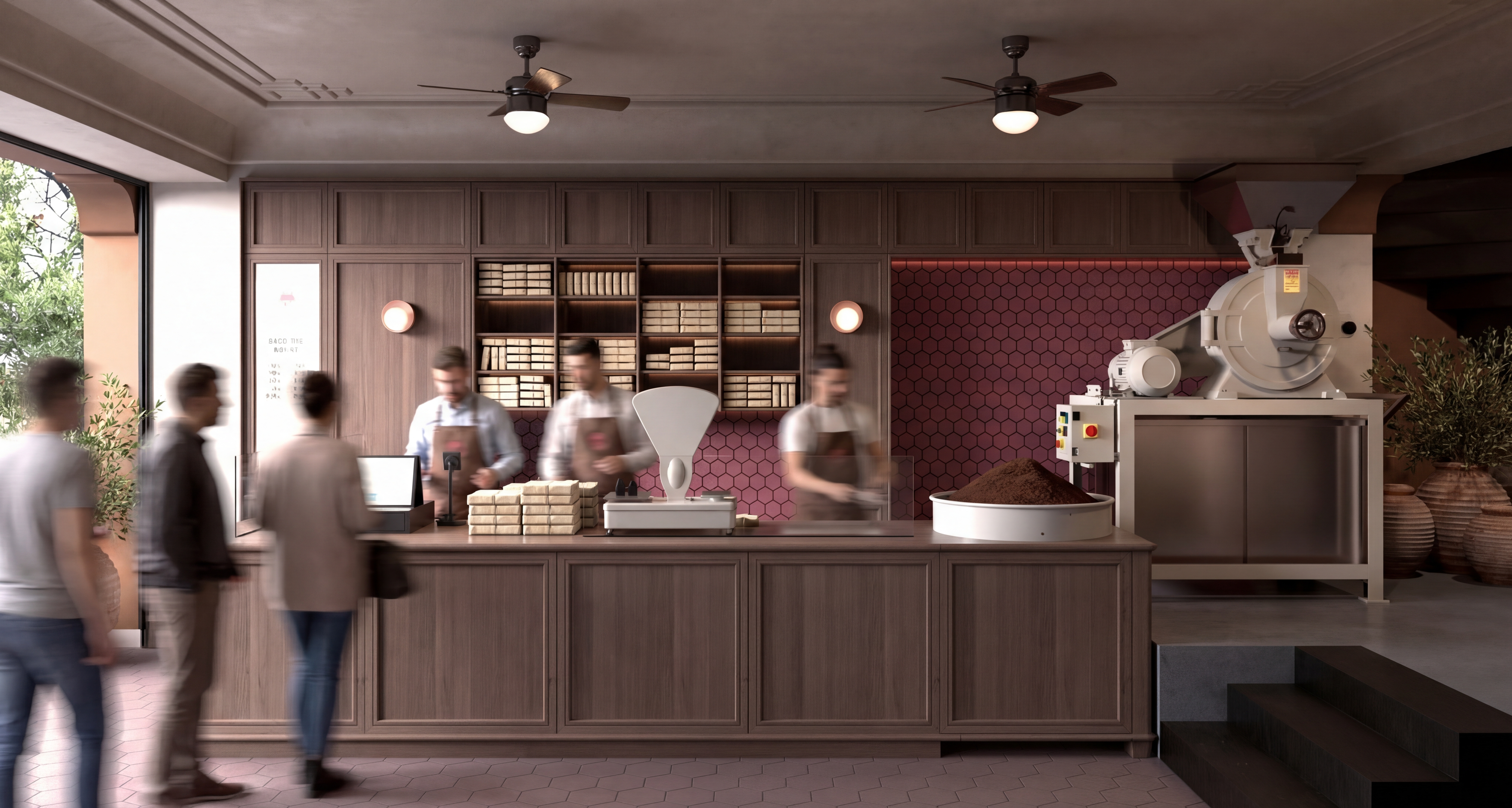 Beykahve — Postmodern / Traditional Coffee House Project
