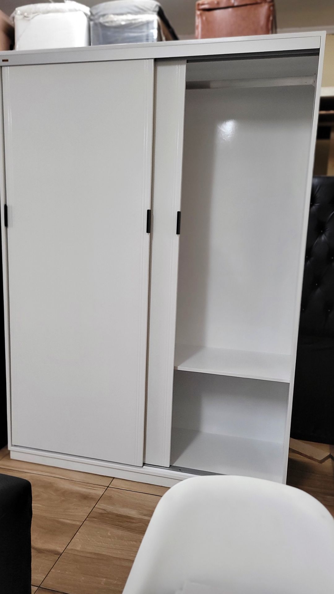Sliding wardrobe without mirror big
