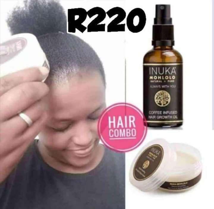 INUKA Mohlolo Natural + Pure Hair Combo.
