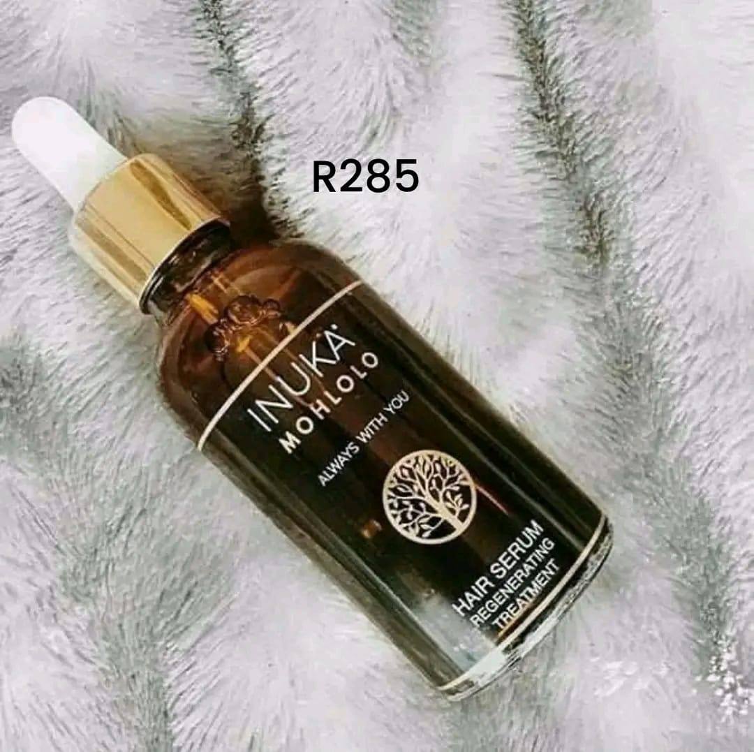 INUKA Mohlolo Hair Serum Regenerating Treatment.