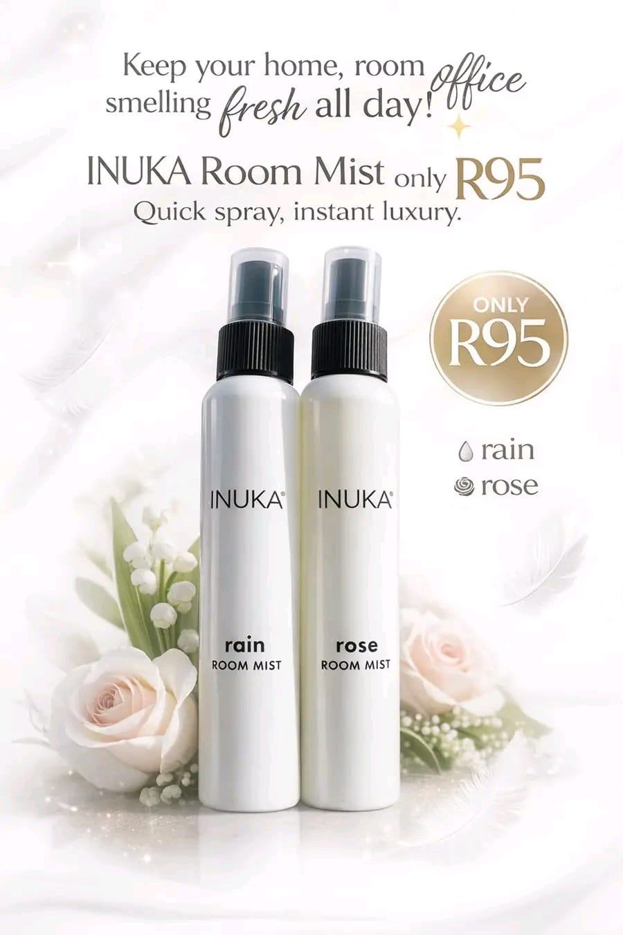 INUKA Room Mist collection