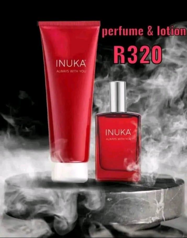 INUKA Perfume & Luxury Lotion Combo.