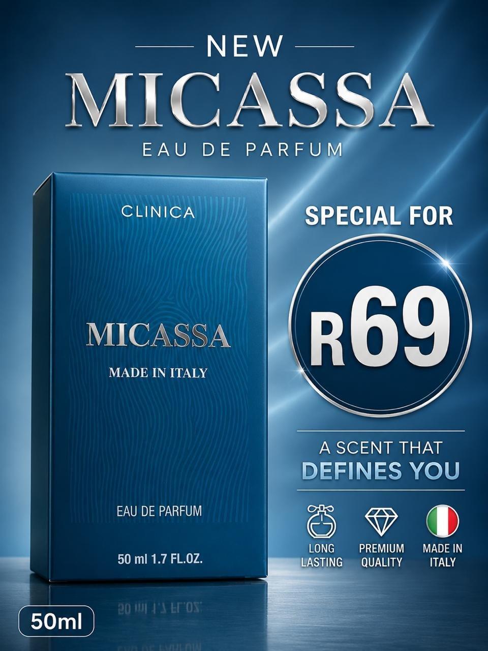 Clinica Micassa Eau De Parfum (50ml)