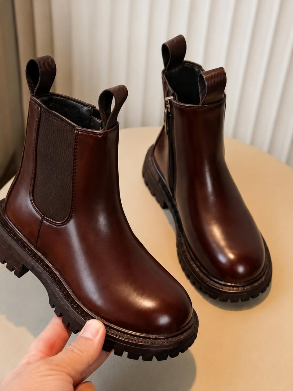 Classic Brown Chelsea Boots