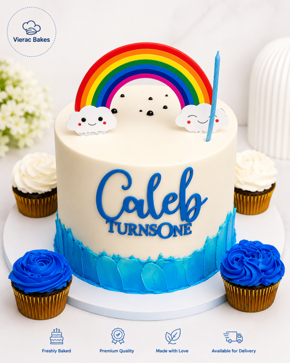 Rainbow 🌈 cake
