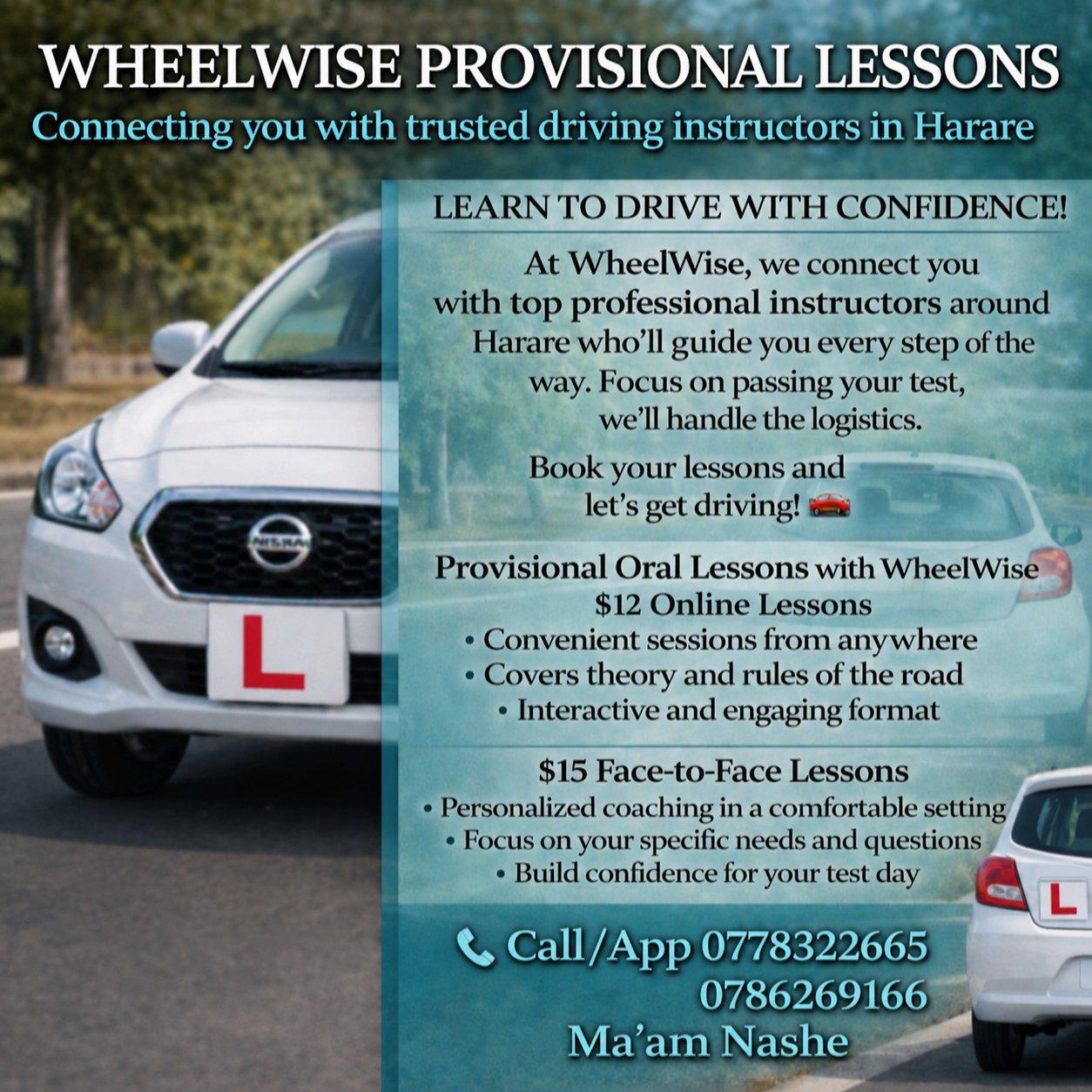 Provisional lessons