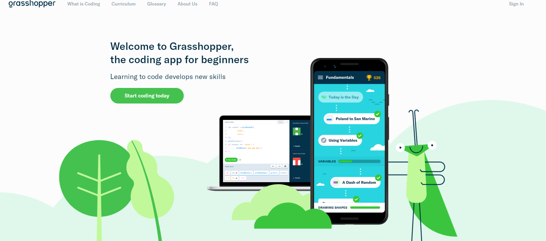 App học lập trình Grasshopper 