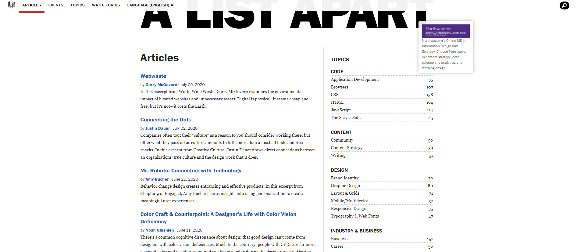 A List Part