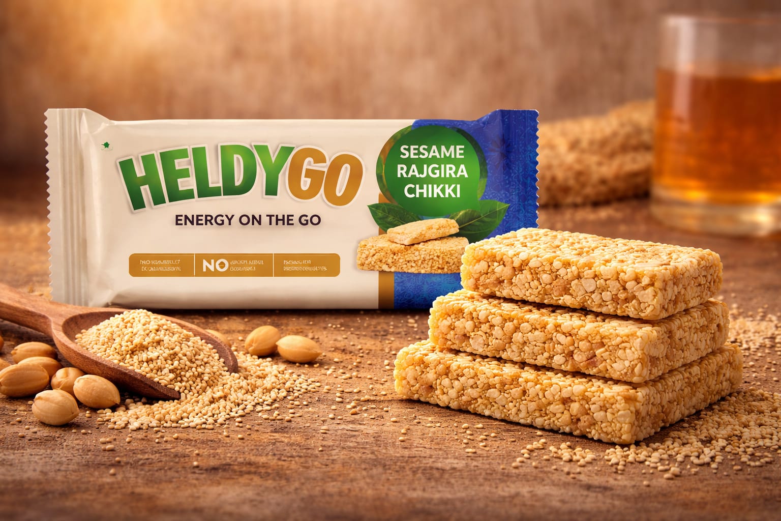 Sesame Rajgira Chikki