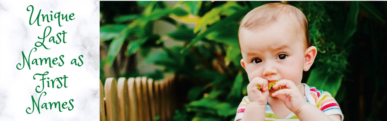 Unique Last Names as First Names