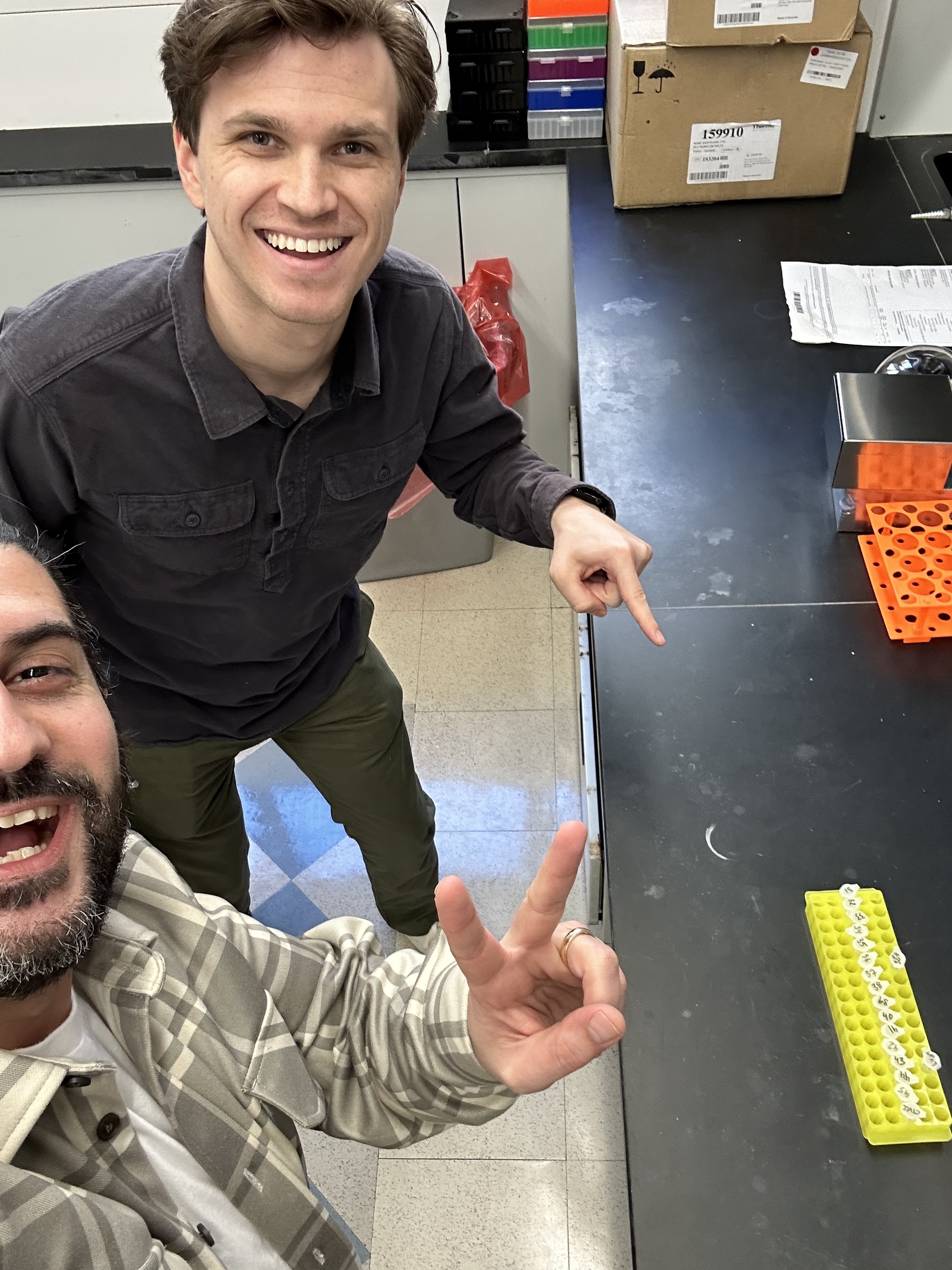 First experiment!