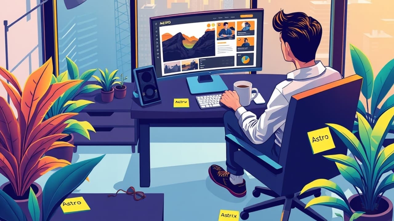 site rápido astro oltrix: lance em 3 dias e turbine SEO