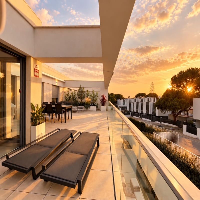 Takvåning till salu i Elviria, Marbella