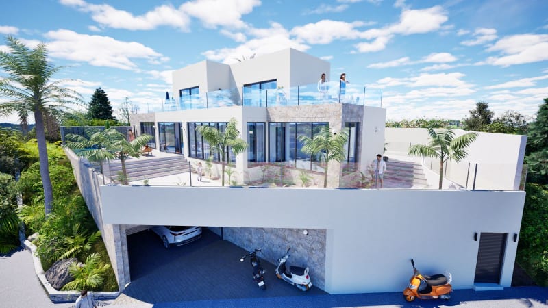 Frittliggende villa til salgs i Fuengirola