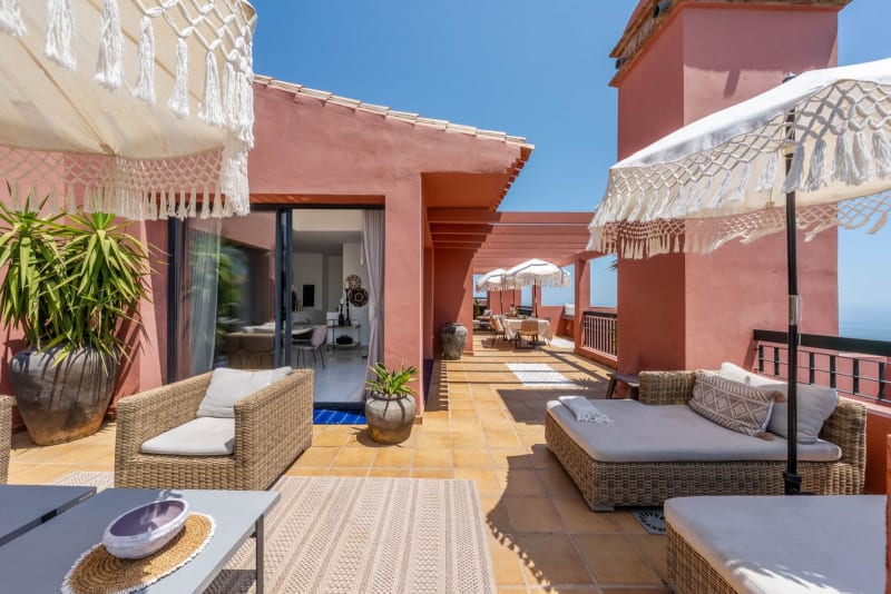 Duplex-penthouse til salgs i Calahonda