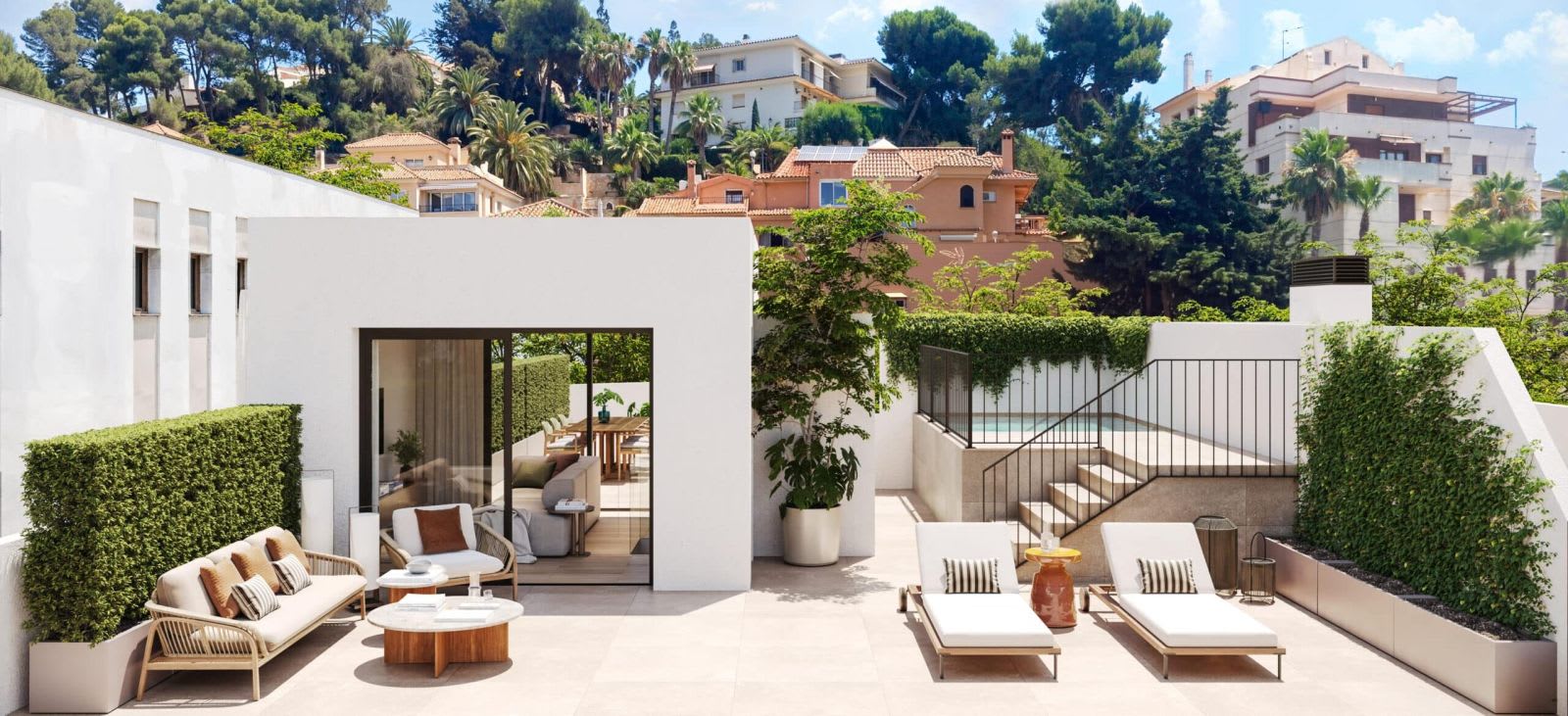Privat terrasse