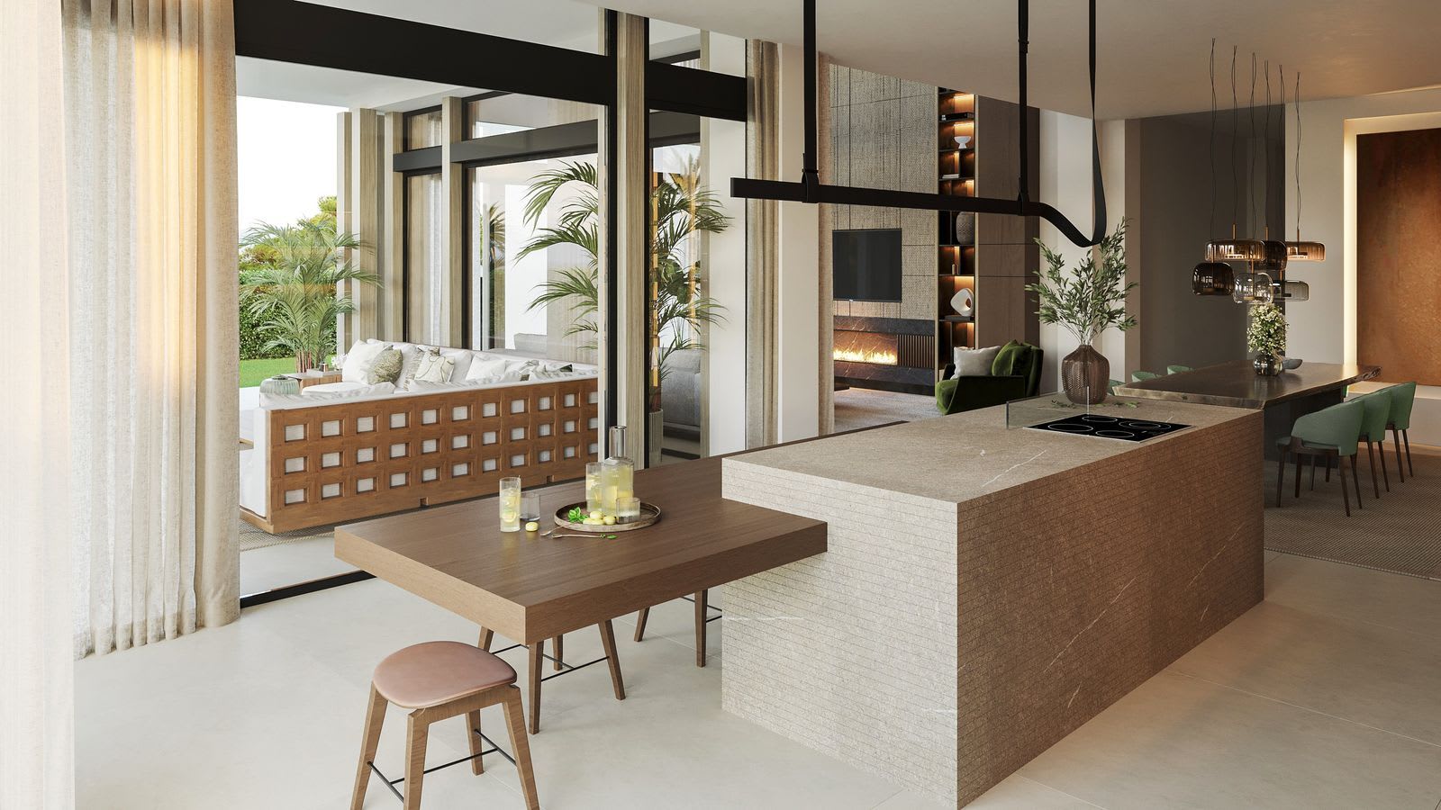Frittliggende villa til salgs i The Golden Mile, Bilde 3