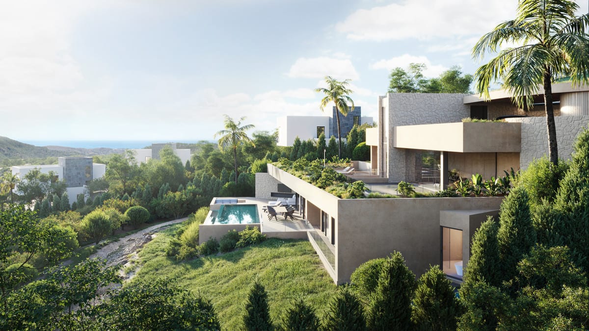 Frittliggende villa til salgs i Benahavís, Bilde 2