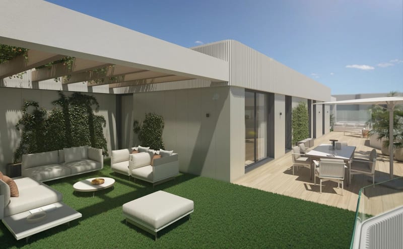 Penthouse til salgs i Mijas