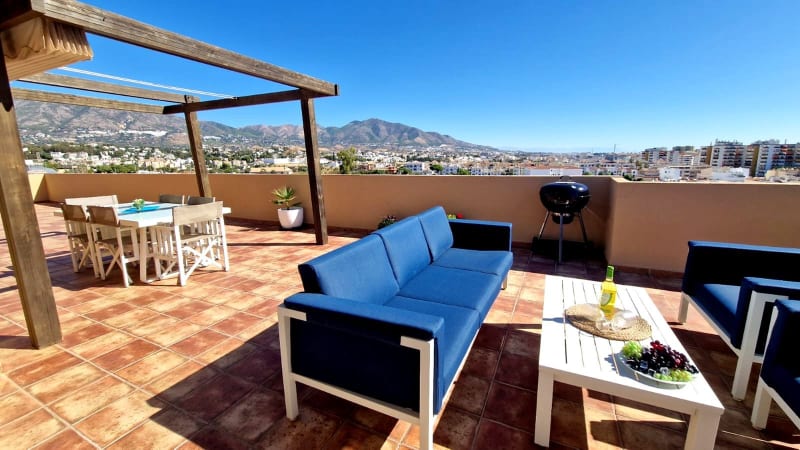 Penthouse til salgs i Mijas Costa