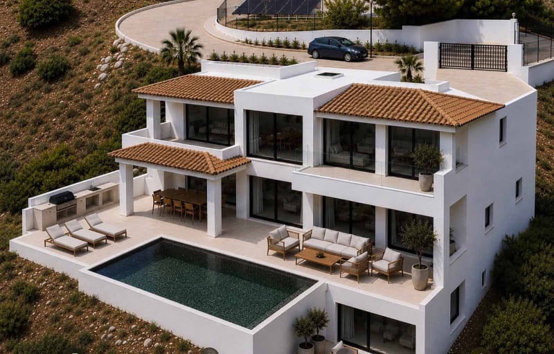 Villa til salgs i Monte Mayor, Benahavís