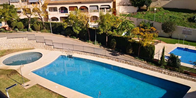 Leilighet midt i bygget til salgs i Benalmadena Costa