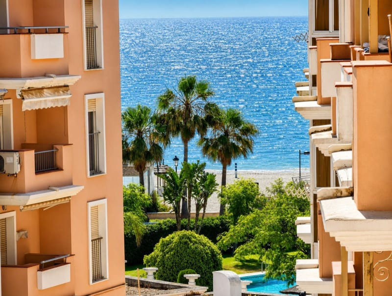Leilighet midt i bygget til salgs i San Luis de Sabinillas