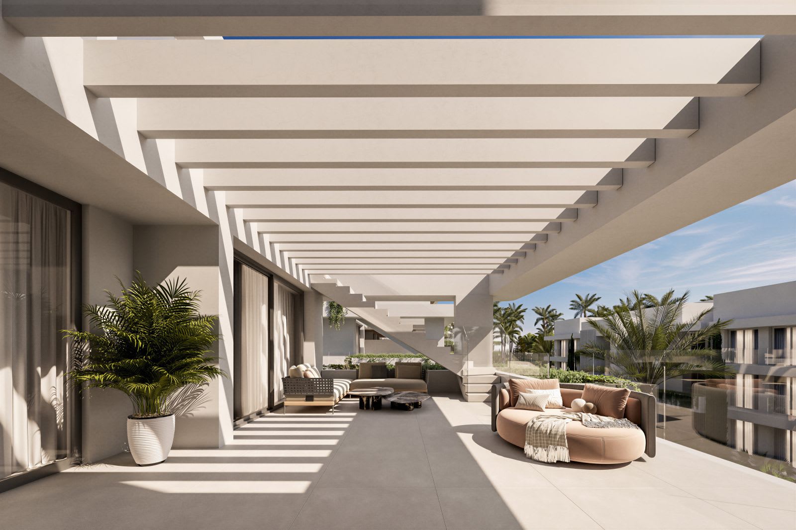 Privat terrasse