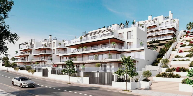 Penthouse til salgs i Estepona