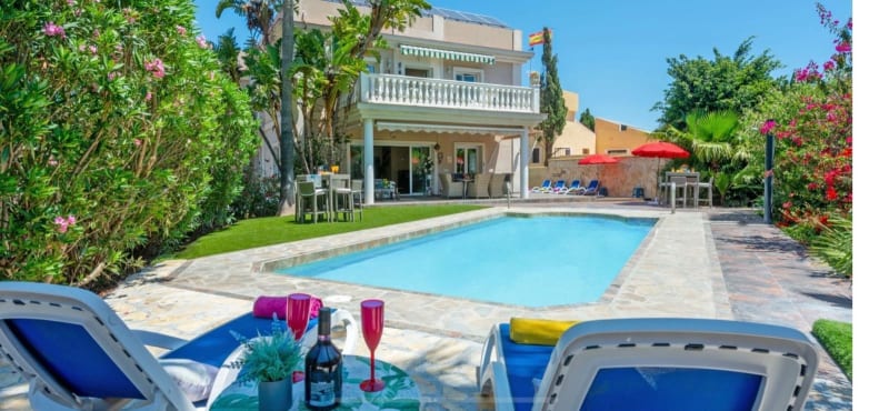 Frittliggende villa til salgs i Campo Mijas