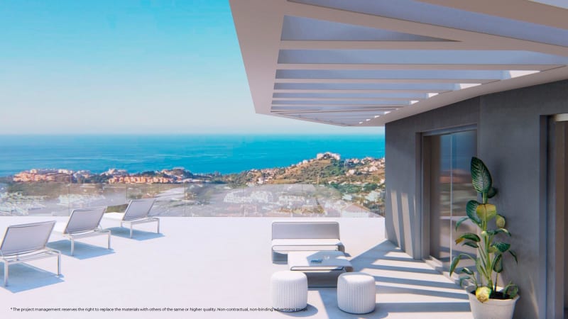 Penthouse til salgs i Benalmádena