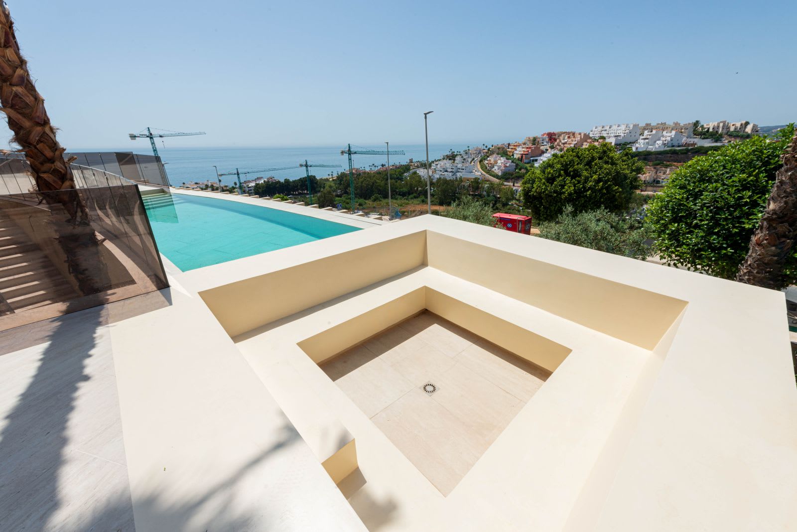 Terrasse mot havet