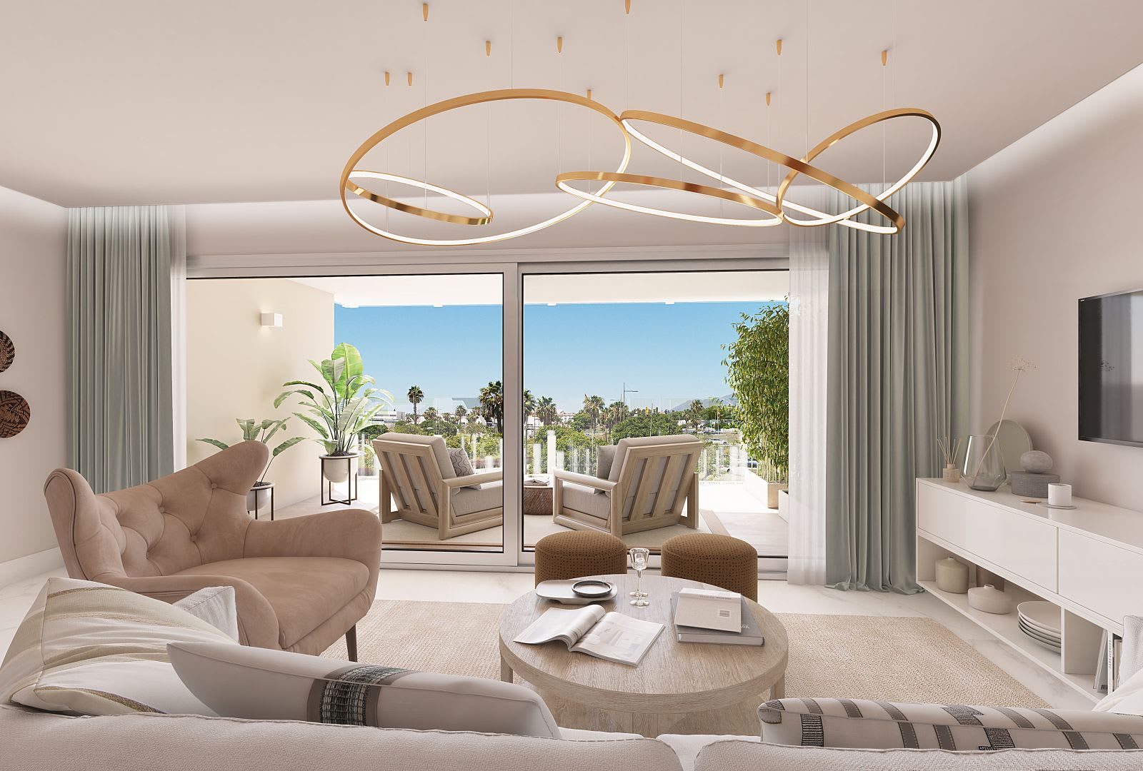 Overbygd terrasse