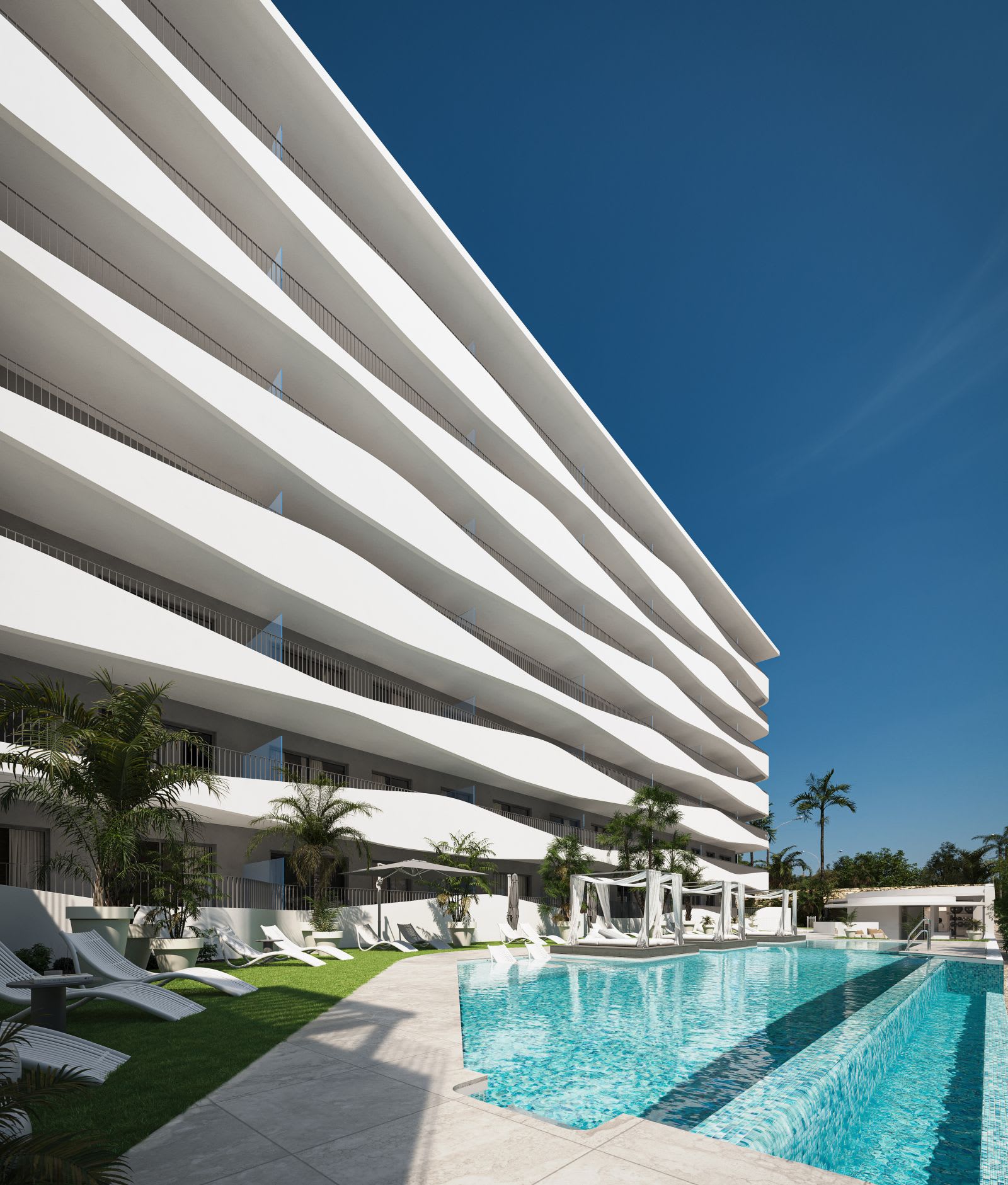 Basseng og hager