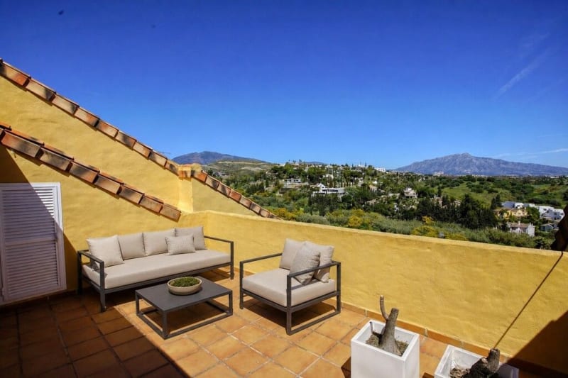 Duplex-penthouse til salgs i Bel Air