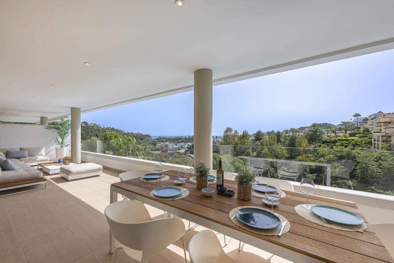 Duplex-penthouse til salgs i Benahavís