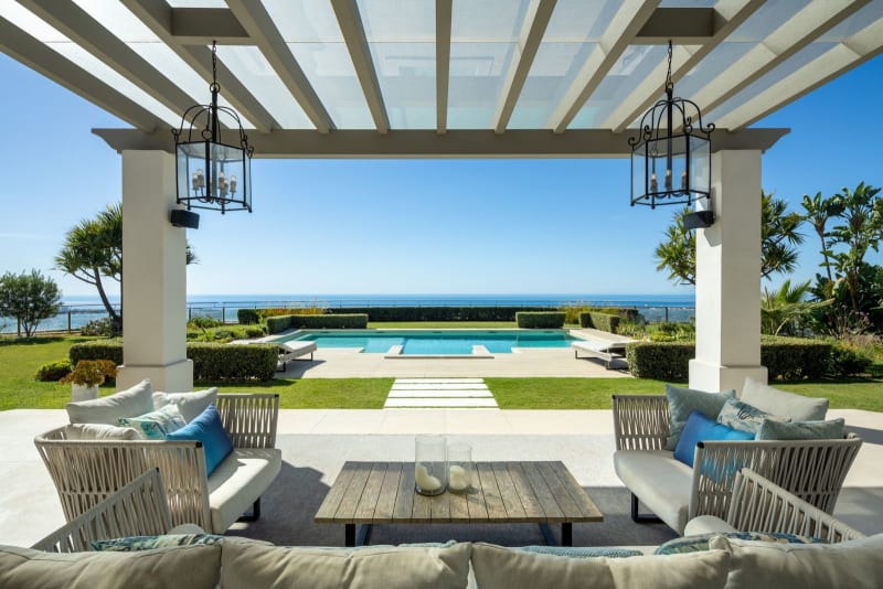 Frittliggende villa til salgs i Monte Halcones