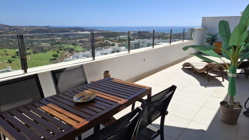 Toppleilighet med 2 soverom til salgs i La Cala de Mijas, Mijas
