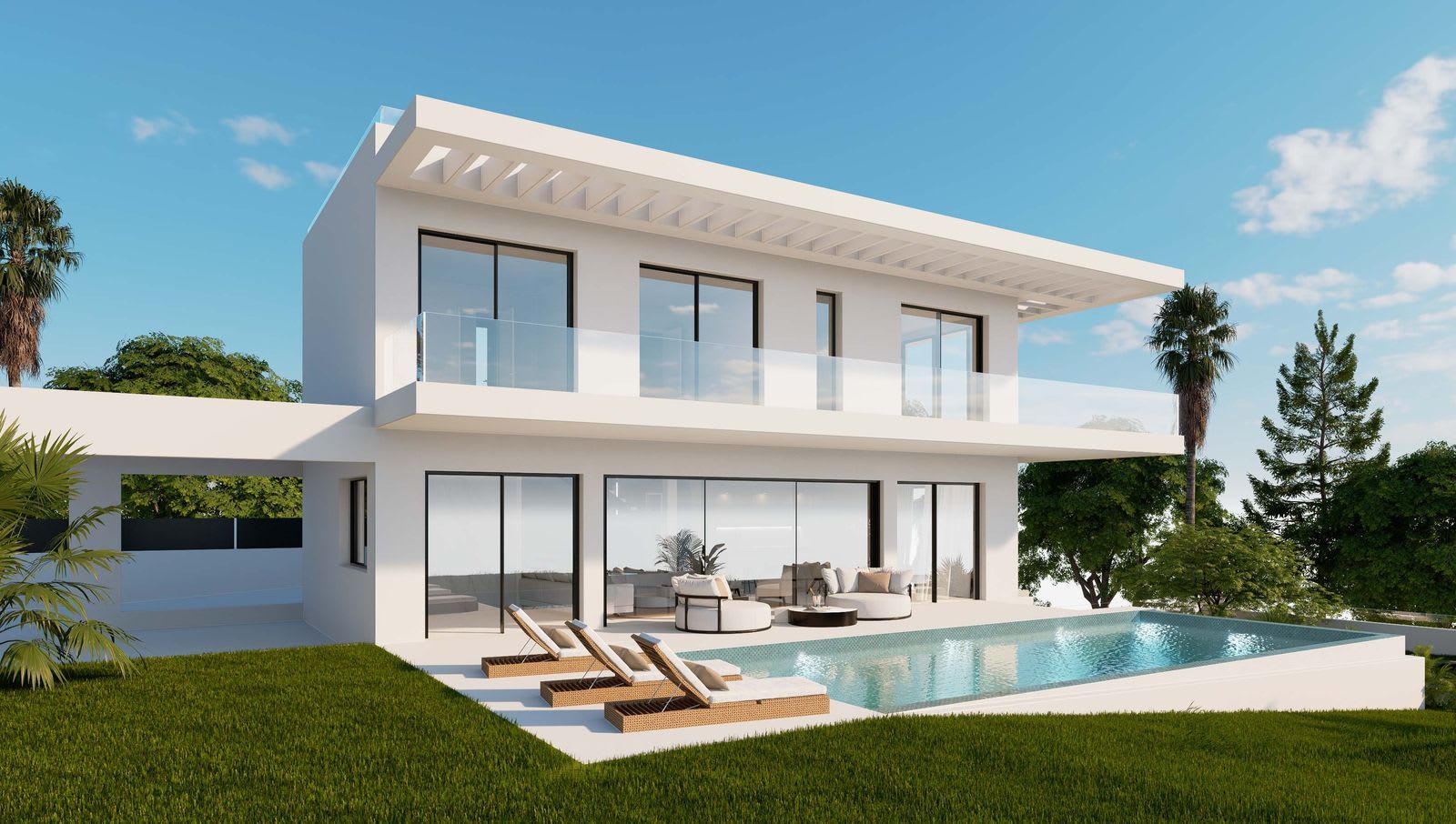 Frittliggende villa til salgs i Elviria, Bilde 3