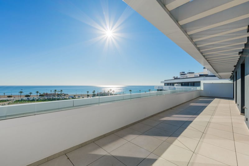 Penthouse til salgs i Playamar