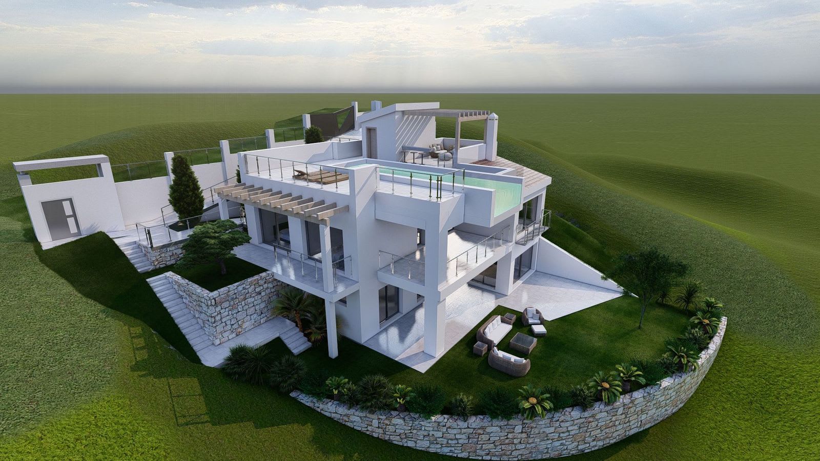 Frittliggende villa til salgs i La Cala Golf, Bilde 3