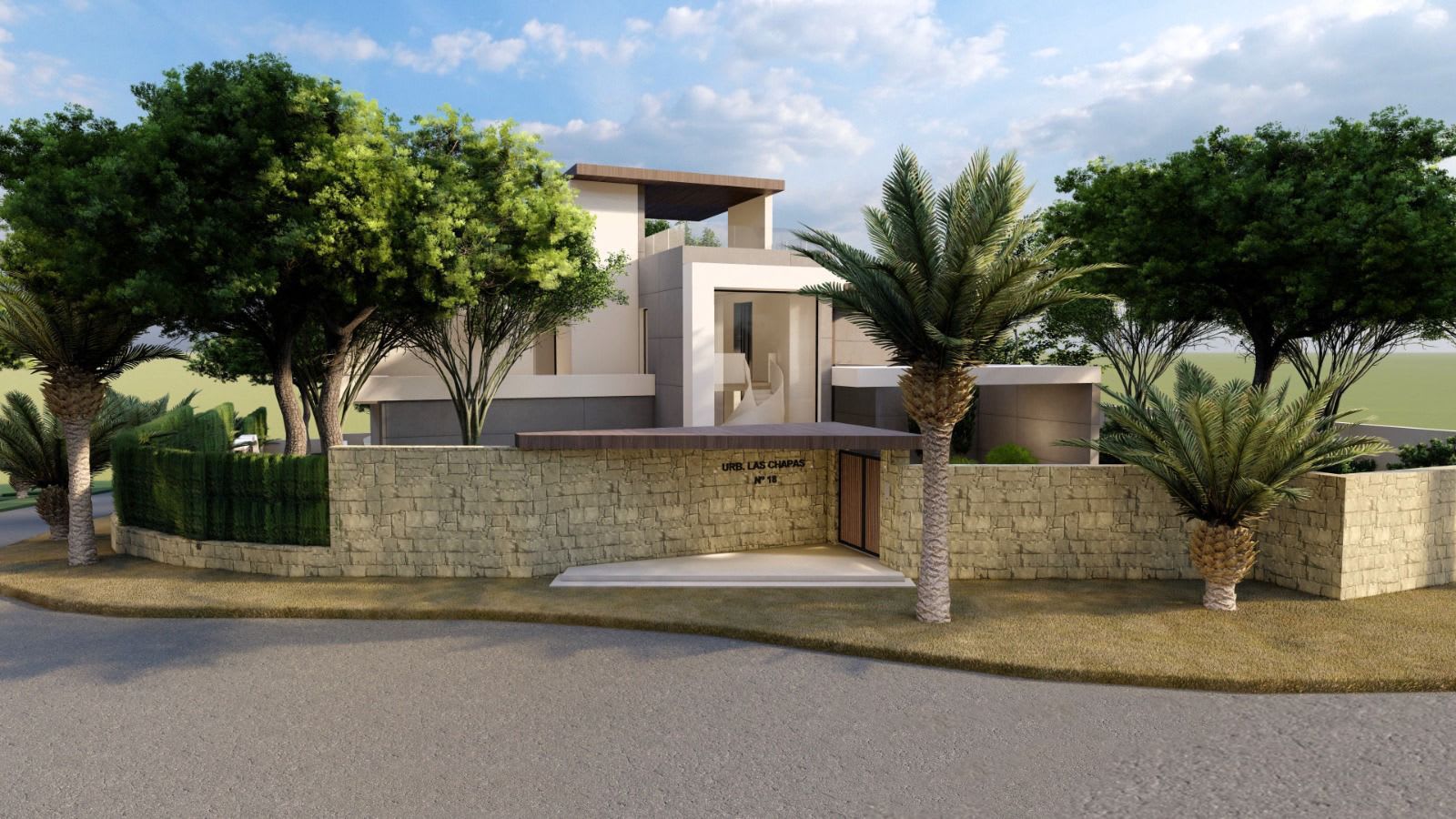 Frittliggende villa til salgs i Hacienda Las Chapas, Bilde 2